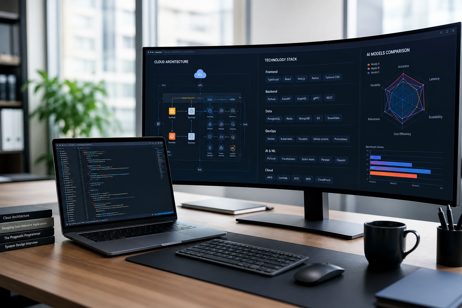 AVYRION engineering workspace for web, cloud, and AI software delivery